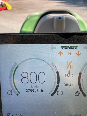 Tracteur agricole Fendt 722 VARIO GEN6 PROFI PLUS SETTING2