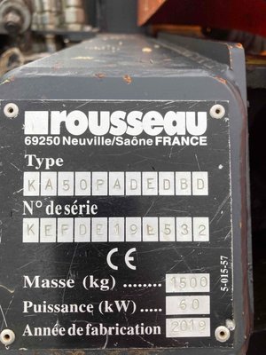 Débroussailleuse Rousseau KASTOR500PA